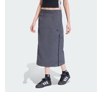 ADIDAS SPORTSWEAR Gonna sportiva 'City Tech Woven Zip' grigio / nero Donna ADIDAS SPORTSWEAR 34