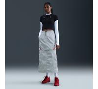 Gonna con zip Nike Shox - Donna - Grigio S (IT 40-42)