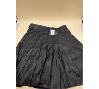 Gonna Corta Maje Taglia 38 Pelle Agnello