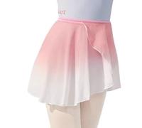 Gonna da Balletto, Gonna Avvolgente in Chiffon for Danza Classica, Ginnastica, Pattinaggio e Yoga, Multicolore, Taglia M, for Donne e Ragazze(Pink)