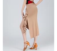 Gonna Da Ballo Latina Per Donna Con Rouches Wrap Salsa Tango Divisa Performance