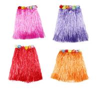 Gonna da ballo per bambini Hawaiian Grass da 4 pezzi 40 cm per decorazioni da