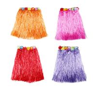 Gonna da ballo per bambini Hawaiian Grass da 4 pezzi 40 cm per decorazioni da