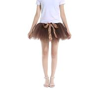 Gonna da donna 2026 Candy Color Multicolor Rock Support Half Body Puff Sottogonna Colorata Piccola Gonna corta Cotone Basic Moda Estate Gonne, e, A