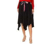 Gonna da donna Desigual Bettany nera gonna asimmetrica M