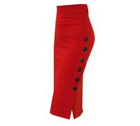 Gonna da Donna Lunga Plus Size Elegante Estiva Tinta Unita Elastica in Vita Sexy Avvolgente per abbracciare i Fianchi Estivo Elegant Vestito Y2K Ufficio