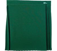 Gonna Da Palestra Scuola/Netball/Sport Con Pieghe Verde 38 Pollici Vita