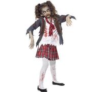 Gonna Da Scuola Zombie Per Ragazze Costume Horror Di Halloween 43025
