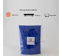 Gonna da Tavolo con Tulle - Made in Italy - Dimensione: 74x420cm