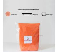 Gonna da Tavolo con Tulle - Made in Italy - Dimensione: 74x420cm