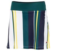 Gonna da tennis da donna Fila Skort Elliot - white/deep teal stripe - Multicolore (M)