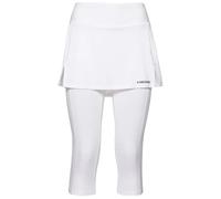 Gonna da tennis da donna Head Club 3/4 Tights Skort - Bianco (L)