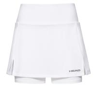 HEAD Club Basic Long Gonna Donna-Bianco,Argento in bianco, Taglia: M