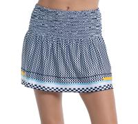 Gonna da tennis da donna Lucky in Love Cool Urbana Long Check Me Out Smock Skirt - midnight - Multicolore (XS)