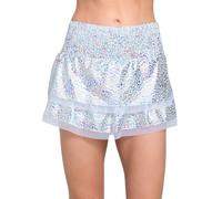 Gonna da tennis da donna Lucky in Love Novelty Prints High Waist Rainbow Leopard - Multicolore (S)