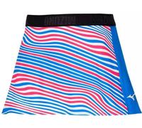 Gonna da tennis da donna Mizuno Flying Skirt - peace blue - Blu, Multicolore (S)