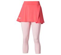 Gonna da tennis da donna Mizuno Mugen 2in1 - calypso coral - Rosa (L)