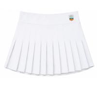 Gonna da tennis da donna Monte-Carlo Country Club Rolex Patch - white - Bianco (S)