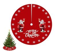 Gonna Dell'albero Di Natale | Coperta Di 90 Cm Sotto L'albero Di Natale | Copertura Della Base Dell'albero Di Natale | Stuoia Dell'albero Di Natale Felice Per La Decorazione Domestica Di Capodanno