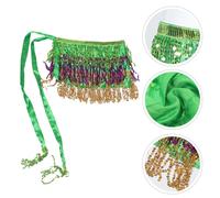 Gonna di danza del ventre da donna Nappa con paillettes Sciarpa all'anca Gonne