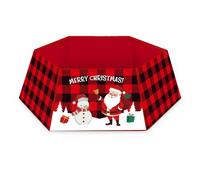 Gonna di Natale Collare in Metallo Base per Decorazione Festivo Se