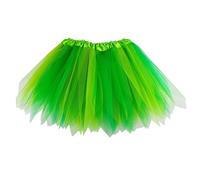 Gonna Donna, Gonna da Prestazione Elegante per Donna in Tinta Unita Verde per E Casual