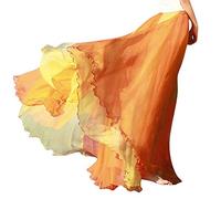 Gonna Donna Lunga da Spiaggia A-Line Maxi Skirt Elegante Estiva gonne galleggianti Mezza Vita Alta Tinta Unita Lavoro, Discoteca, Casual, Quotidiano