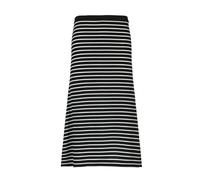 Gonna Donna Lunghe A Righe Pantaloni Dritti Vintage Moda Spacchi Gonne per Le Donne S Nero
