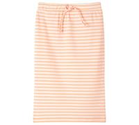 Gonna Dritta da Bambina a Righe Arancione Fluorescente 116