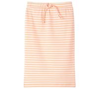 Gonna Dritta da Bambina a Righe Arancione Fluorescente 128