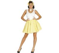 GONNA PIN UP GIALLO POIS ARANCIO TG. L 42-44