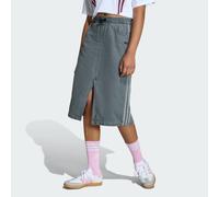 Adidas Originals Og Denim Skirt Grigio 11-12 Years Ragazza