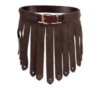 Gonna In Pelle - Costume Di Halloween, Gonna In Pelle PU Medievale | Stile Gladiatore Romano Vintage, Rinascimentali Per Uomini, Eventi Cosplay, Feste A Tema, Reconstitutio