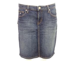 Gonna jeans da donna Tommy DW0DW07338 denim regolare taglia 29