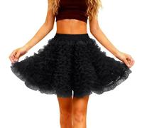 Gonna Karneval - Gonna Tutu Elegante Donna - Elegante Gonna Da Spettacolo A Tre Strati Per La Danza Contemporanea Gonna Da Con Design A Strati Libertà Di Movimento Fluida Gonna Per Donne Adulte