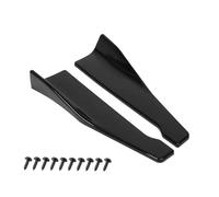 Gonna Laterale 2 Pezzi Da 48 Cm Protezione Universale Per Paraurti Posteriore Auto Con Minigonne Laterali E Protezioni Per Paraurti Angolari Accessori Per Auto Minigonna Laterale(Glossy Black)