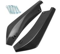 Gonna Laterale Accessori Auto Adesivo Splitter Paraurti Posteriore Per A3 8V A4 B5 B6 B7A6 C5 A5 TT Q3 Q5 Q7 A1 A2 A7 A8 S3 S4 R8 RS Gonne Laterali(Aspetto in fibra di carbonio)