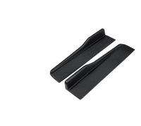 Gonna Laterale Auto Paraurti Spoiler Labbro Posteriore Splitter Angolare Diffusore Winglet Ali 45 Cm 2 Pezzi Universali Corpo Splitter Laterale Diffusore(Fibra di carbonio)
