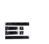 Gonna Laterale Auto Per Chery Per JETOUR Per Traveller Per T2 2023-2024 Gonna Anti-collisione Striscia Modificata Body Kit Minigonne Laterali(Matte black)