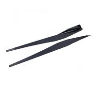Gonna Laterale Auto Per Chevrolet Corvette Per C8 2020-2026 Fibra Carbonio Lucida Minigonne Laterali Corpo(Glossy Black)