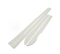Gonna Laterale Auto Striscia Anticollisione Protezione Laterale Porta Universale Per Chevrolet Per Orlando Per Cruze Per Sonic Minigonne Laterali(Pure White L M)