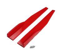 Gonna laterale per auto 29,33 pollici Rocker Splitter Diffusore Plastica Rosso