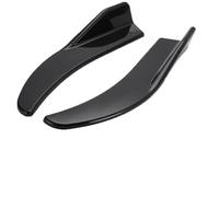 Gonna Laterale Per Auto Labbro Anteriore Universale Per Auto Spoiler Per Labbro Posteriore In Fibra Di Carbonio Collisione Angolo Protezione Paraurti Modifica(Nero)