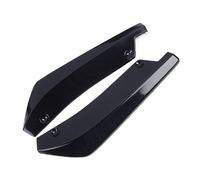Gonna Laterale Per Auto Universale Per Auto Anteriore Spoiler Diffusore Splitter Protezione Antigraffio Alette Estensione Gonna Laterale Minigonna Laterale Auto(Nero)
