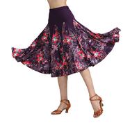 Gonna Latina Cha Cha Abito Da Ballo Da Flamenco Gonna Moderna Da Valzer di Tango