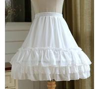 Gonna Lolita Da Donna Con Crinolina Sottogonna Tutu In Pizzo E Rouches Cosplay