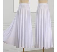 Gonna Lunga Da Danza In Elastico Per Donne Dancewear Swing Ballo Performance