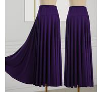 Gonna Lunga Da Danza In Elastico Per Donne Dancewear Swing Ballo Performance