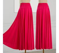 Gonna Lunga Da Danza In Elastico Per Donne Dancewear Swing Ballo Performance