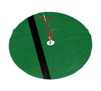 Gonna morbida per albero di Natale con stampa della bandiera del sultanato di Delhi, decorazione natalizia per la famiglia